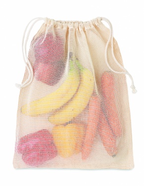 Logotrade promotional giveaway image of: 140gr/m²cotton food bag